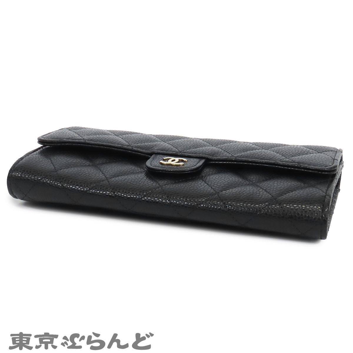 シャネル CHANEL クラシック ロング フラップ ウォレット AP0241 