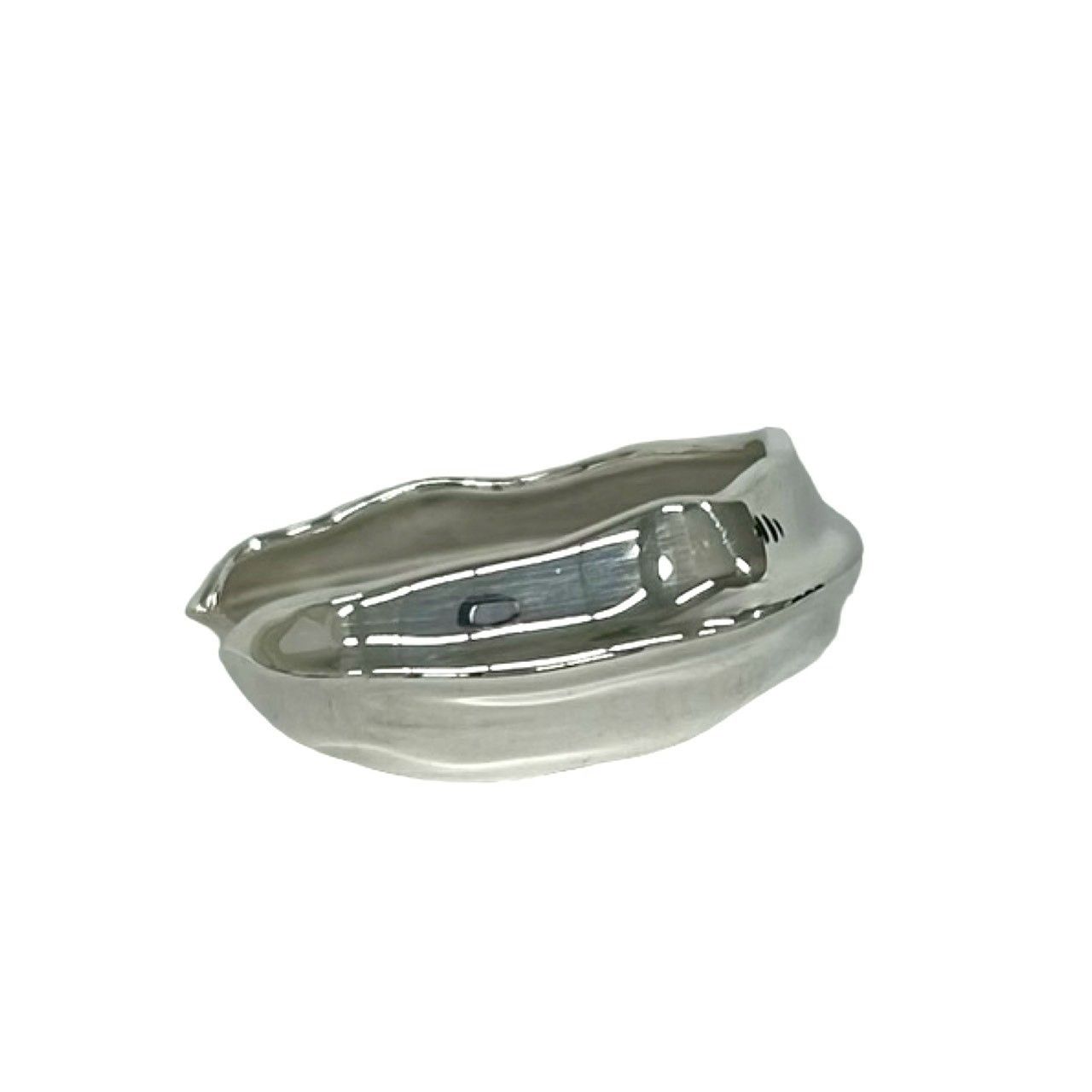 極 美品 TIFFANY&Co. ティファニー ヴィンテージ リーフ バングル 