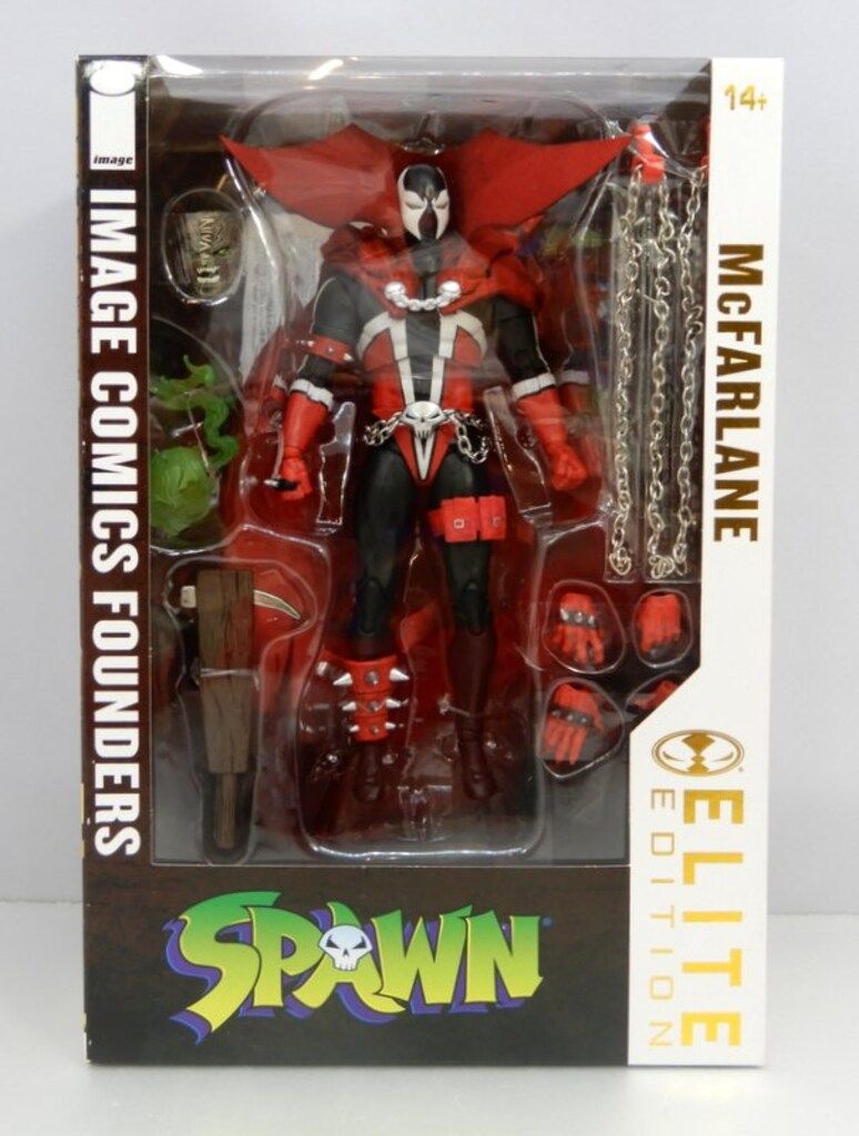 MCFARLANE TOYS ELITE EDITION 7IN SPAWN / IMAGE COMICS FOUNDERS