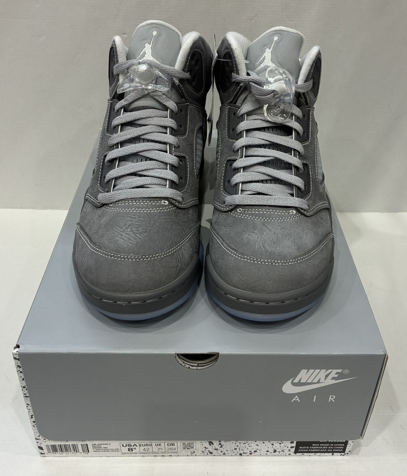 美中古 Nike Air Jordan 5 Retro Light Graphite Wolf Grey 2026 DD0587-002 26.5㎝ ナイキ ジョーダン 【S0489-001】〇 268
