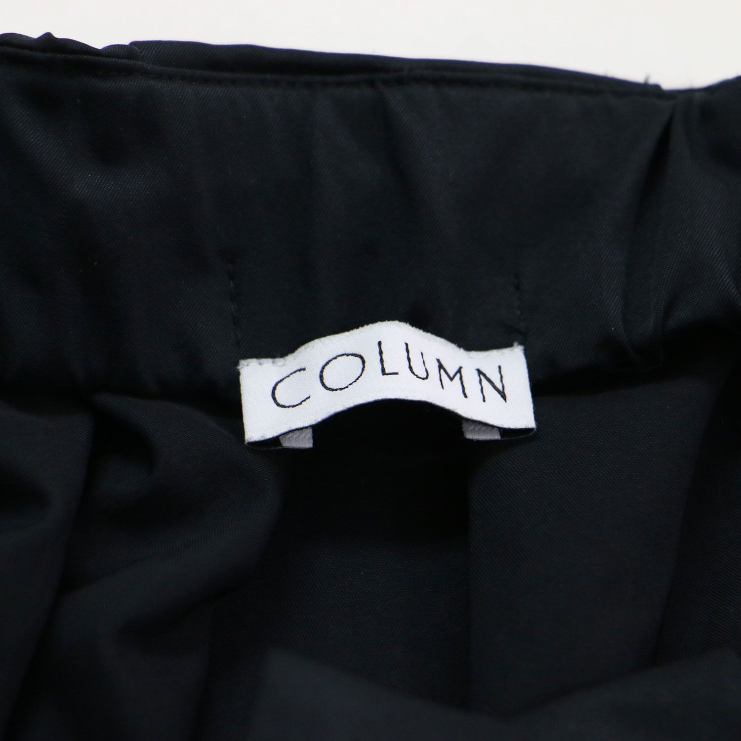 COLUMN コラム オールインワン ブラック 黒 サイズ:36(S) | 24春夏 