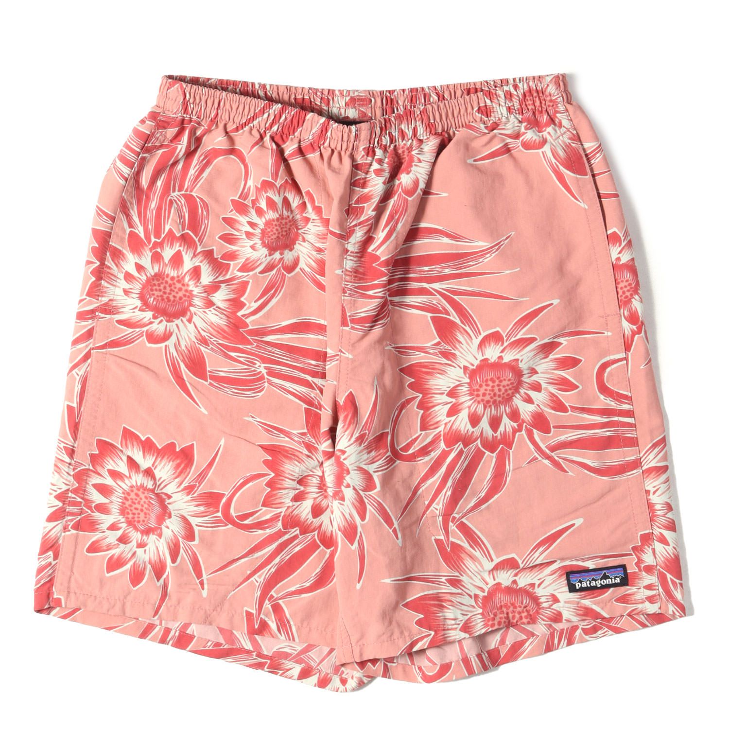Patagonia パタゴニア パンツ ピークピンク(CEUP) サイズ:XS | フラワー柄 バギーズ ロング ショーツ (Baggies Longs) | ボトムス ショートパンツ【メンズ】【中古】