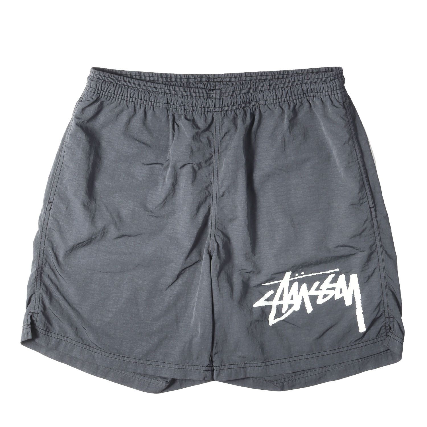【美品】STUSSY ステューシー パンツ ブラック(Off Noir) サイズ:M | 20SS ×NIKE ナイロン ウォーターショーツ(Water Short) | ボトムス ショートパンツ【メンズ】【中古】