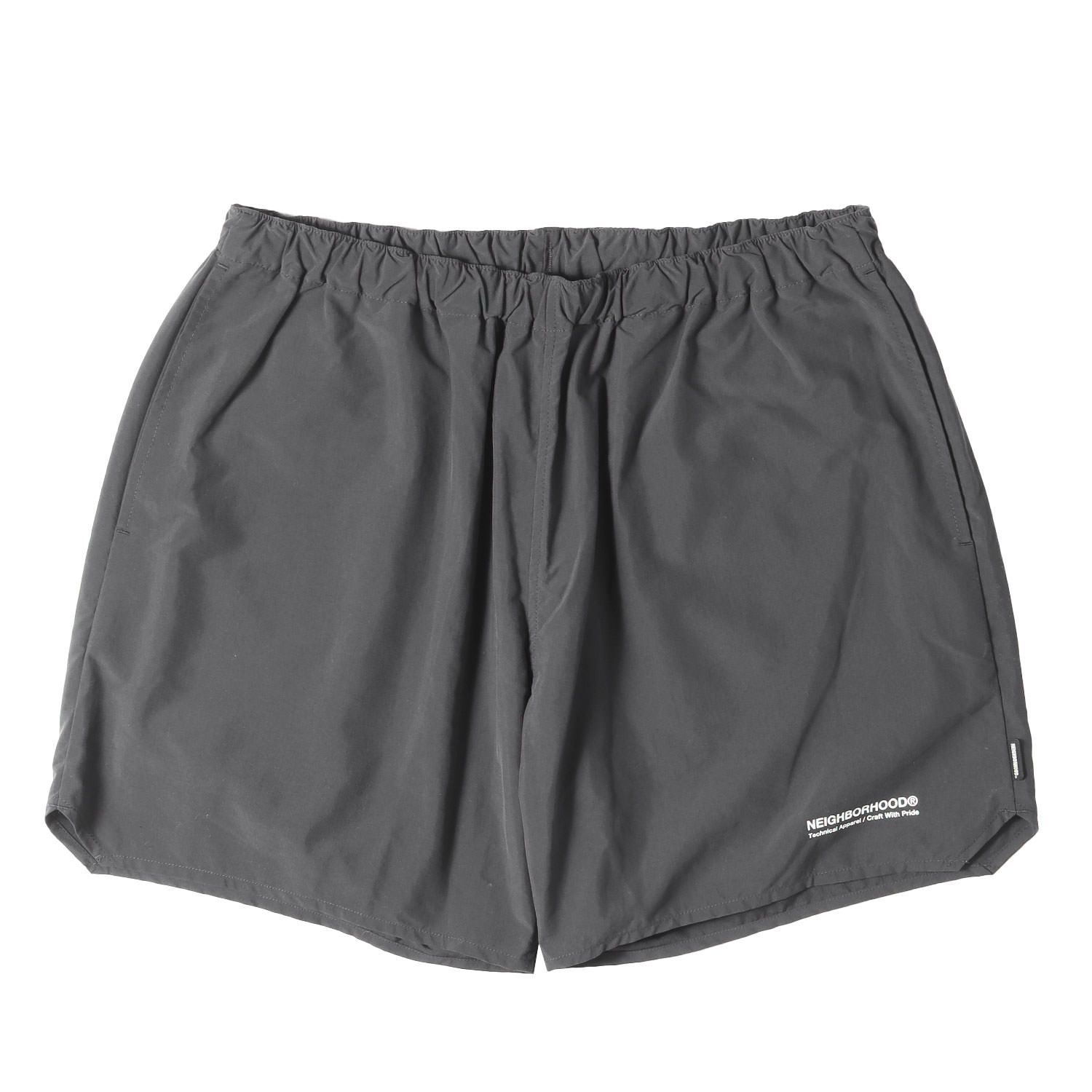 【美品】NEIGHBORHOOD ネイバーフッド パンツ チャコール サイズ:L | 24SS ナイロン ウォーターショーツ (SHORT PANTS) | ボトムス ショートパンツ【メンズ】【中古】