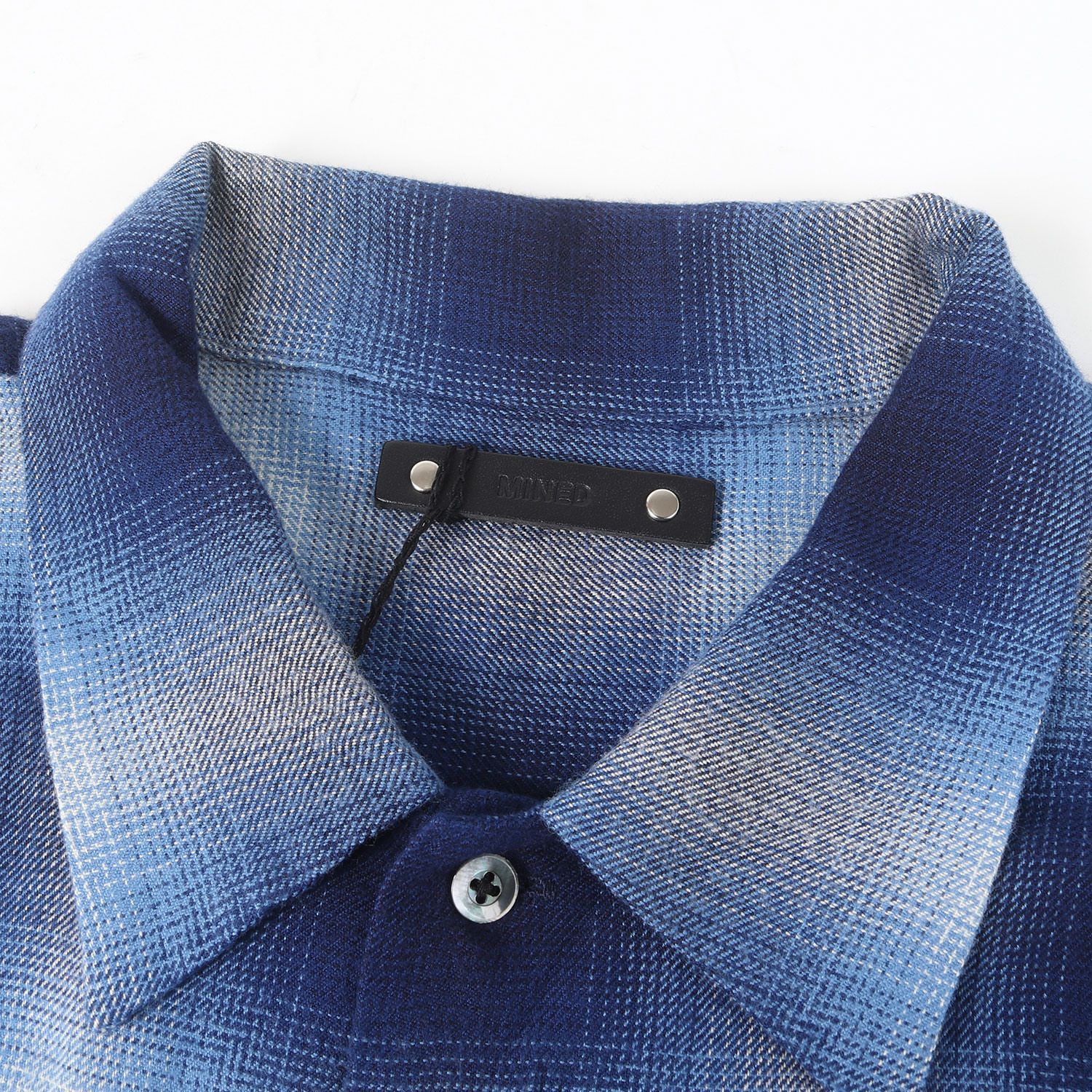 新品】MINEDENIM マインデニム シャツ ブルー系 サイズ:2 | 26SS 