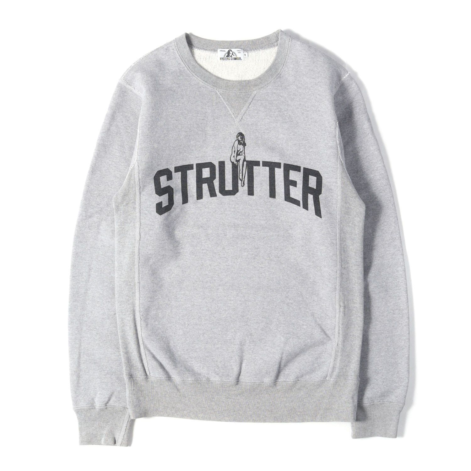 HYSTERIC GLAMOUR ヒステリックグラマー スウェット ヘザーグレー 