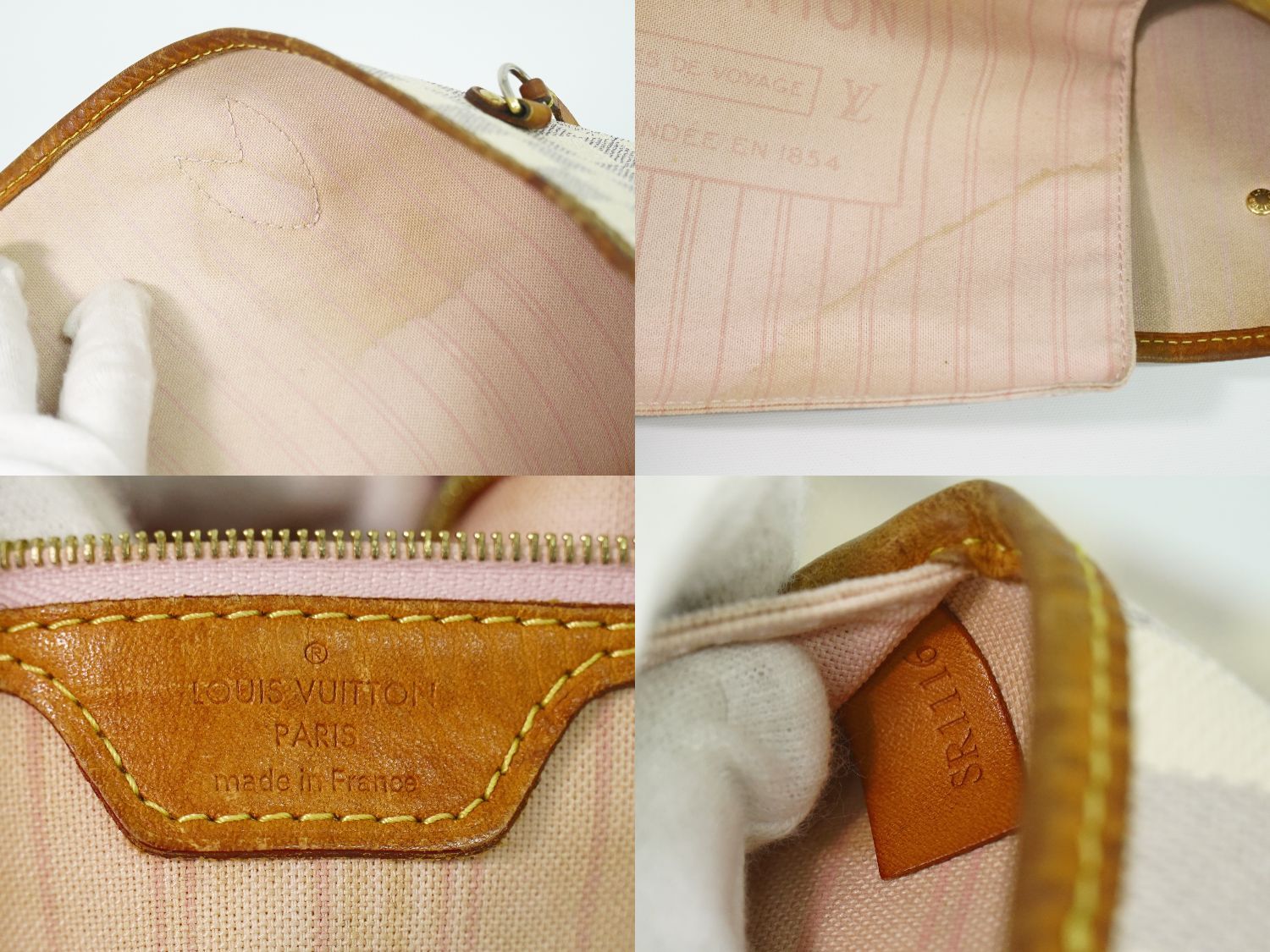 本物 ルイヴィトン LOUIS VUITTON LV 新型 ネヴァーフル MM ダミエ