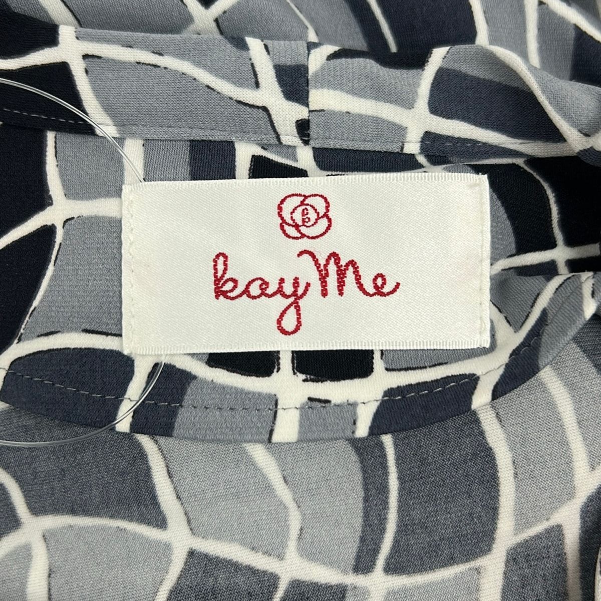 kayme(ケイミー) ワンピース サイズ7 S レディース美品 - ライトグレー