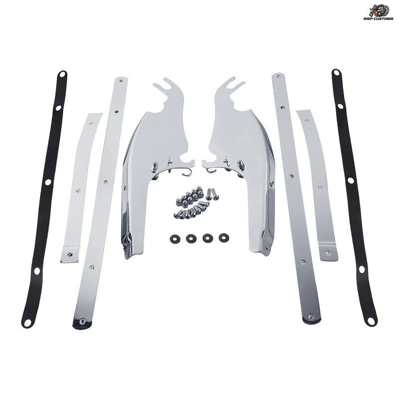 オートバイ用ウインドスクリーン/ウインドシールド取り付けブラケットキット ハーレー FL ソフテイルモデル FLST FLSTC FLSTF FLSTFB 2000-