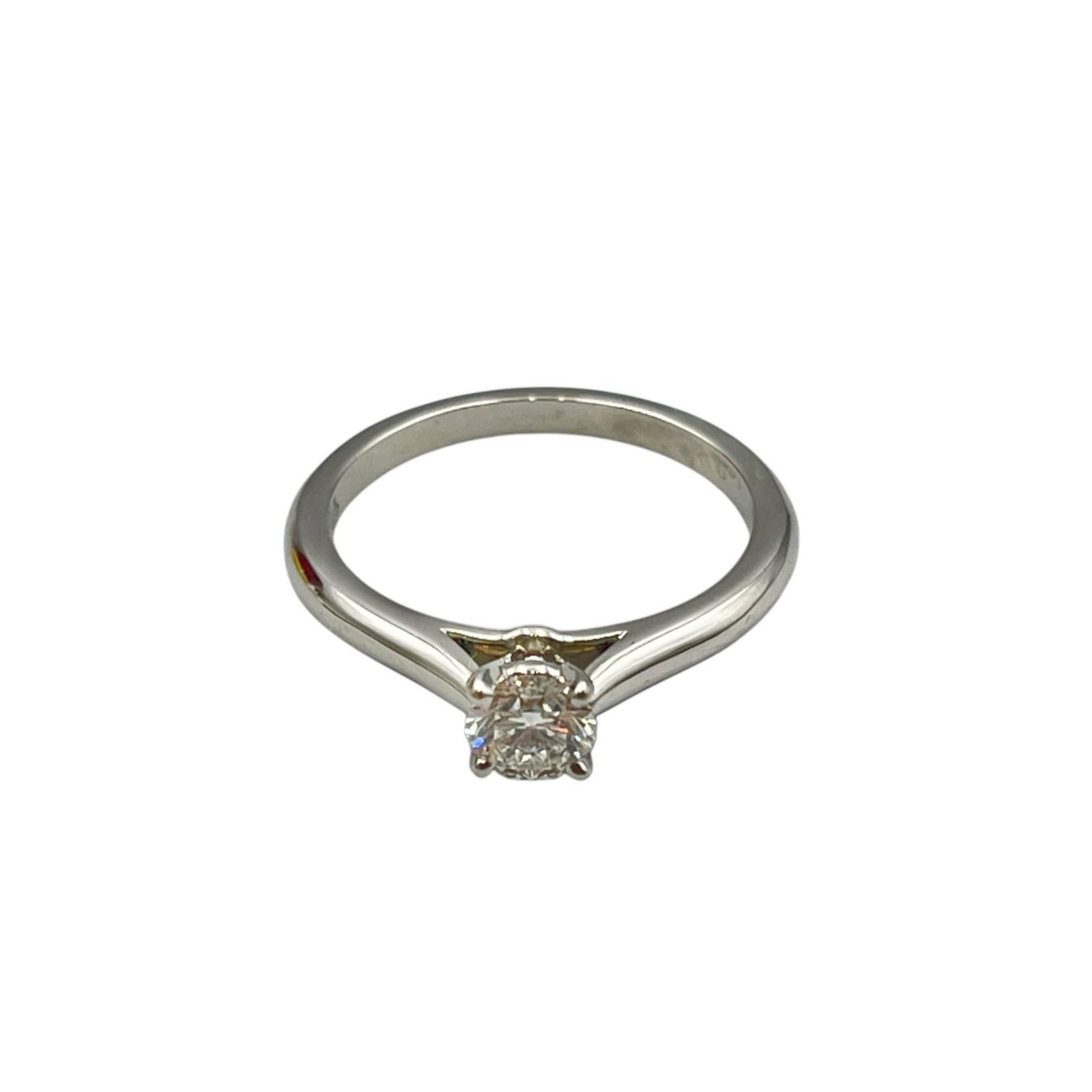 カルティエ CARTIER リング・指輪 ソリテール 0.38ct Pt950プラチナ/ダイヤモンド レディース