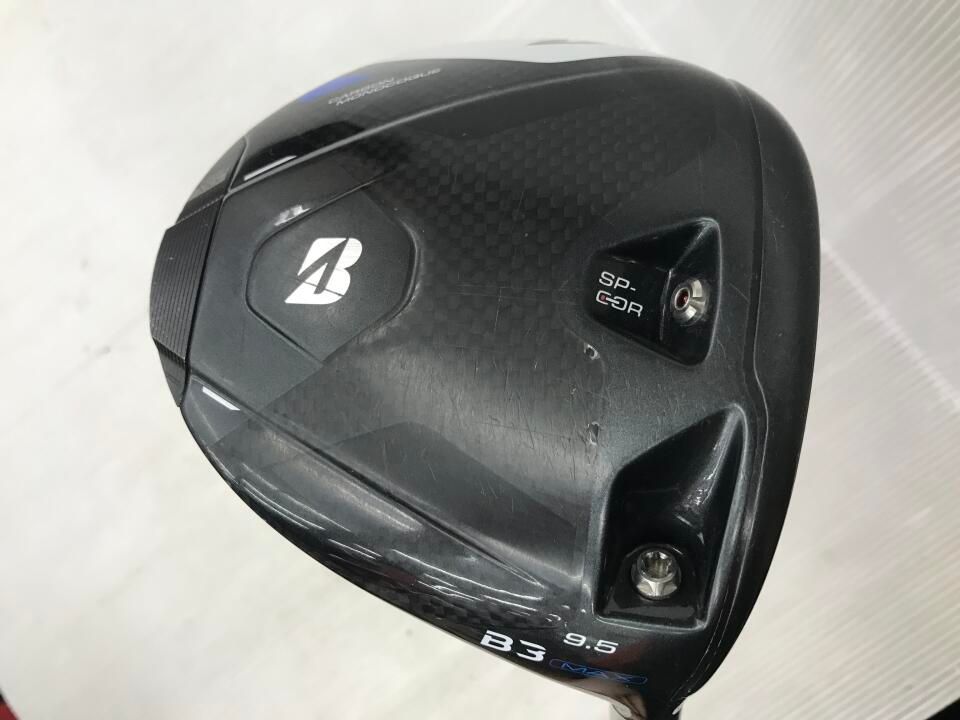ブリヂストン　B3MAX　9.5度　VANQUISH BS40 for MAX　Sフレックス　ドライバー　中古　ゴルフドゥ！大宮丸ヶ崎店【最短即日発送】
