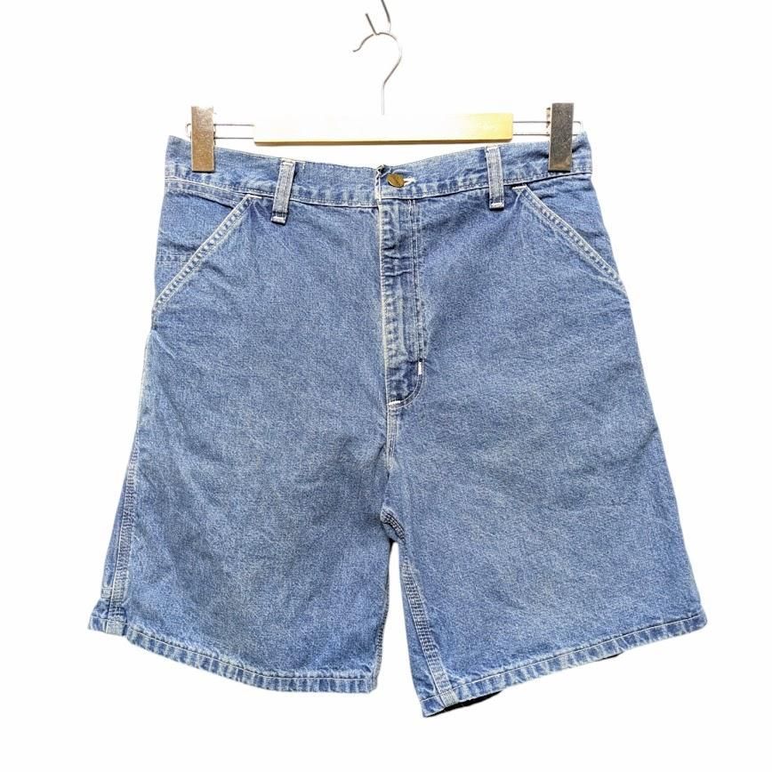 90s〜00s Carhartt カーハート ショートパンツ 古着 ブルー系 ウール