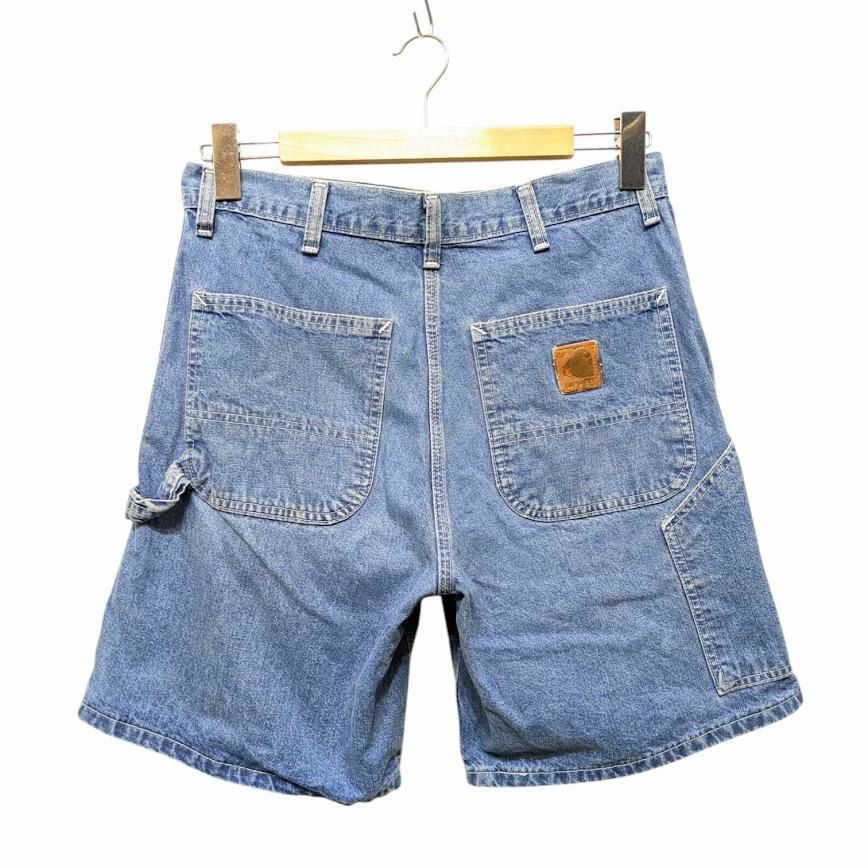 90s〜00s Carhartt カーハート ショートパンツ 古着 ブルー系 ウール