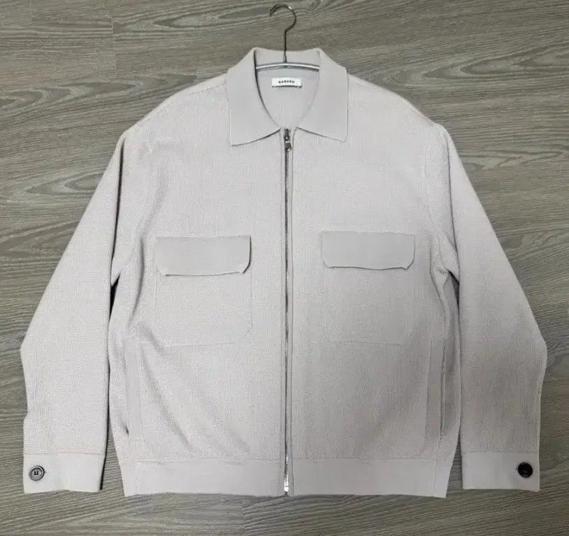 サンドロオム 23ss カラ ニット ジップアップ ジャケット 出品