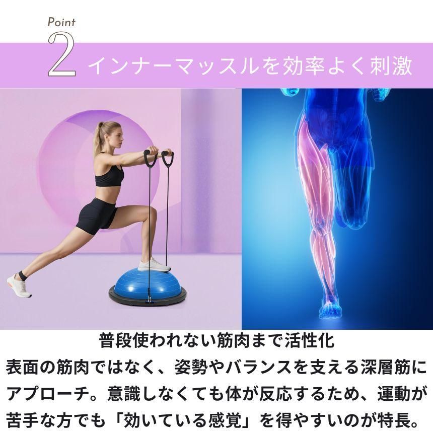 訳あり】 バランスボール 半球 ハーフ 半円型 バランスドーム チューブ