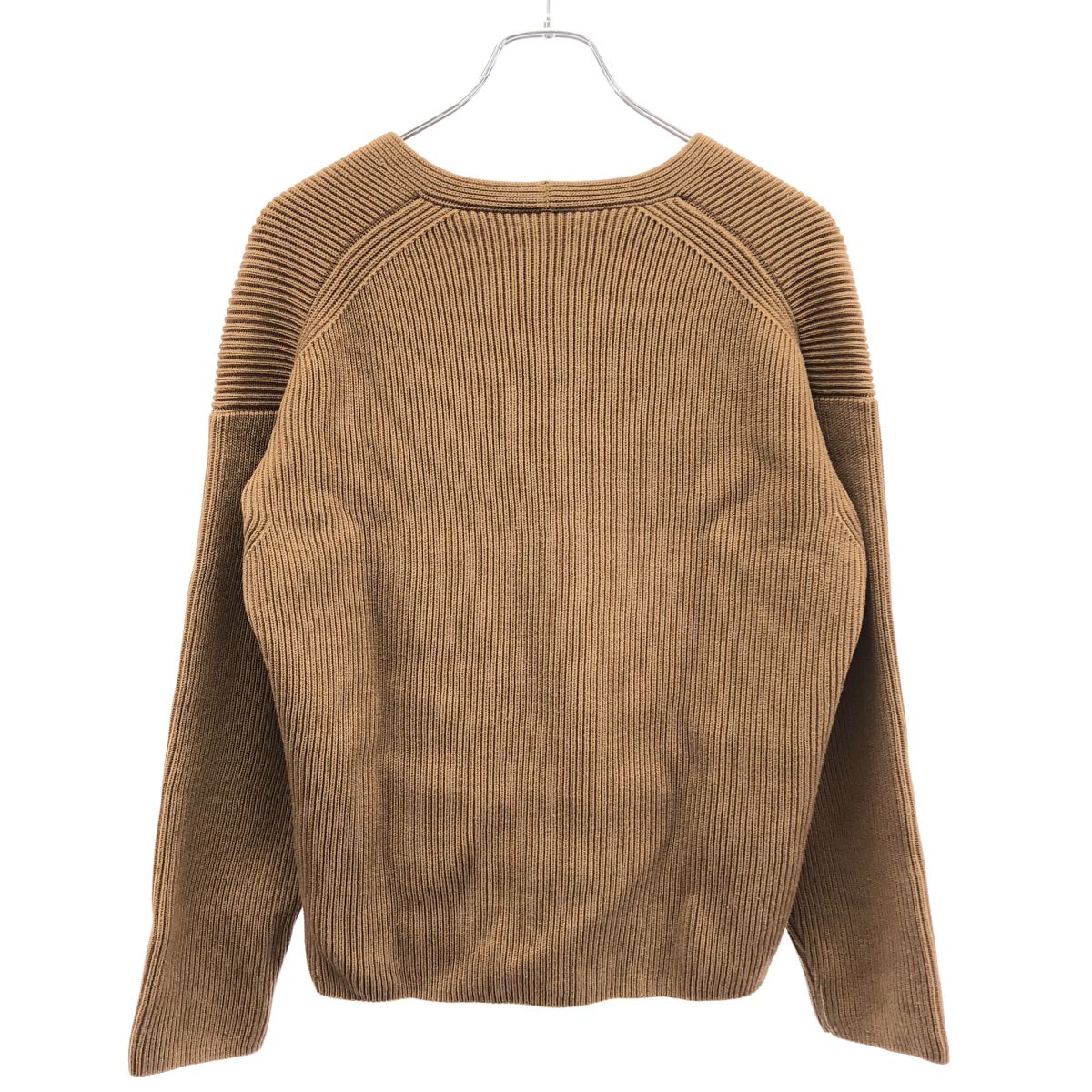 AURALEE オーラリー 17AW SUPER FINE WOOL RIB KNIT V NECK PULLOVER V
