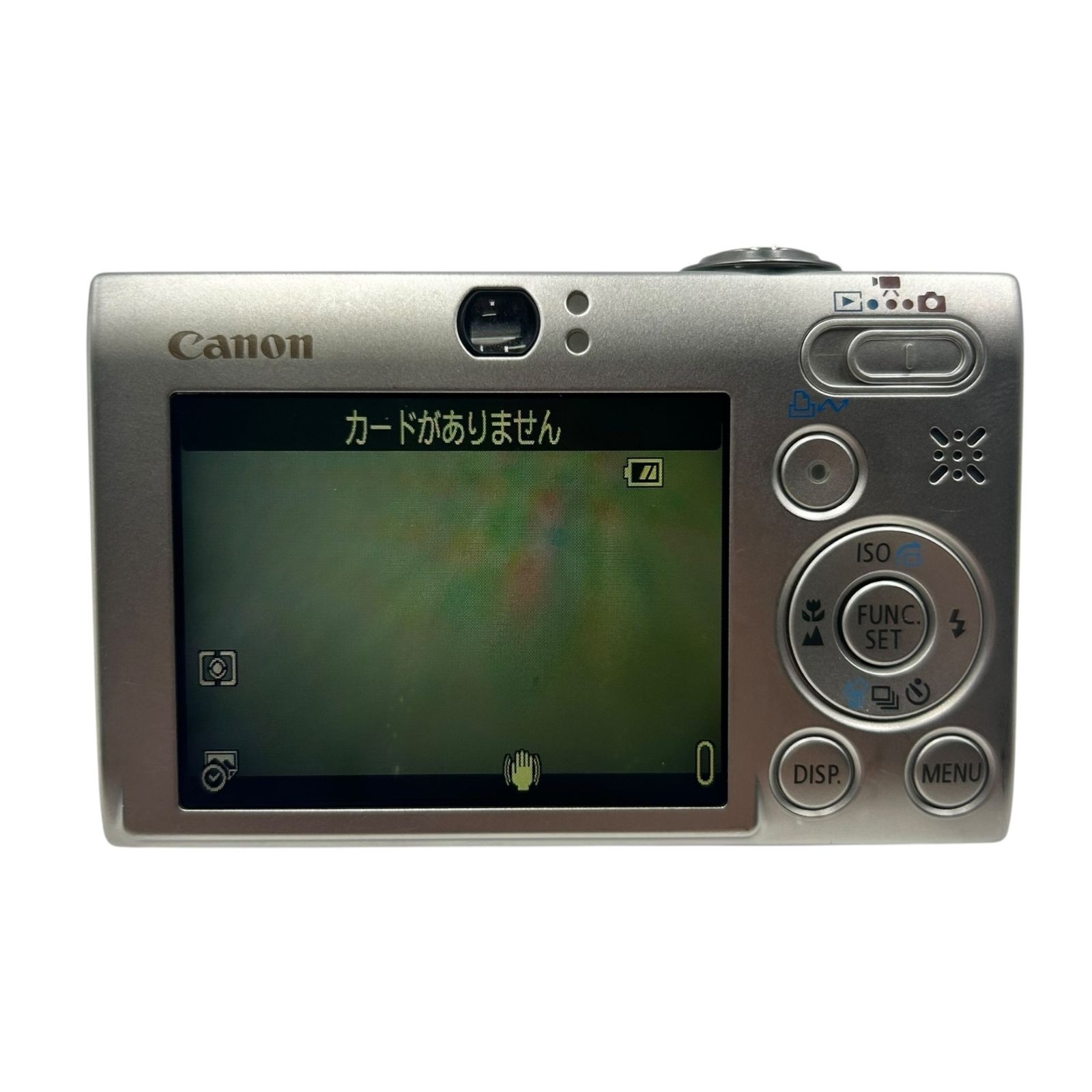 □Canon IXY DIGITAL 25 IS シルバー コンパクトデジタルカメラ 動作