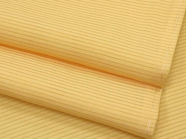 平和屋着物＊夏物　色無地　絽　支子色　正絹　逸品　未使用　CABG3251tx