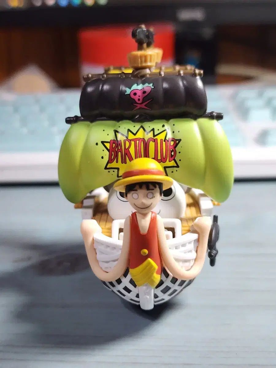 POP MART) シークレット ONE PIECE 海賊船 ミスター・モンキー・D・ルフィ(ルフィ) ゴー
