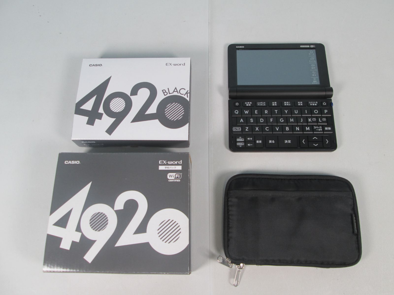 大清水68-1-0528]CASIO カシオ EX-word AZ-SX4920 電子辞書 学校パック