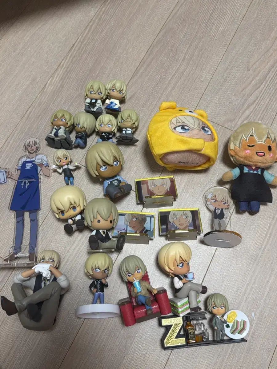 名探偵コナン アムロ ちぢませ隊 まちぼうけ ぬい アクリルスタンド 等 まとめ