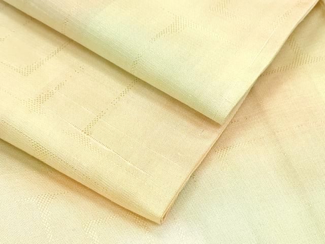 平和屋着物▽上質な紬　単衣　霞文　暈し染め　正絹　逸品　CABG2612th