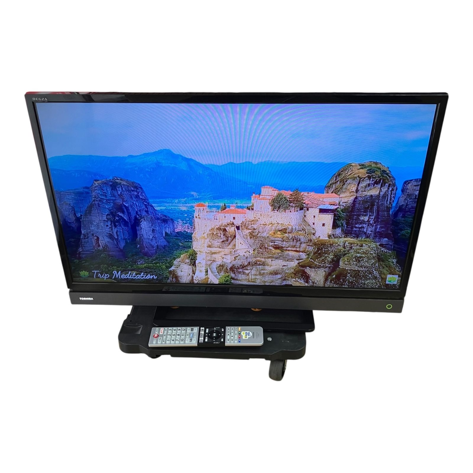 ❶TOSHIBA[2019年製品]32V31 □TOSHIBA REGZA 32V31 32型 液晶テレビ 2019年製 リモコン付 動作確認