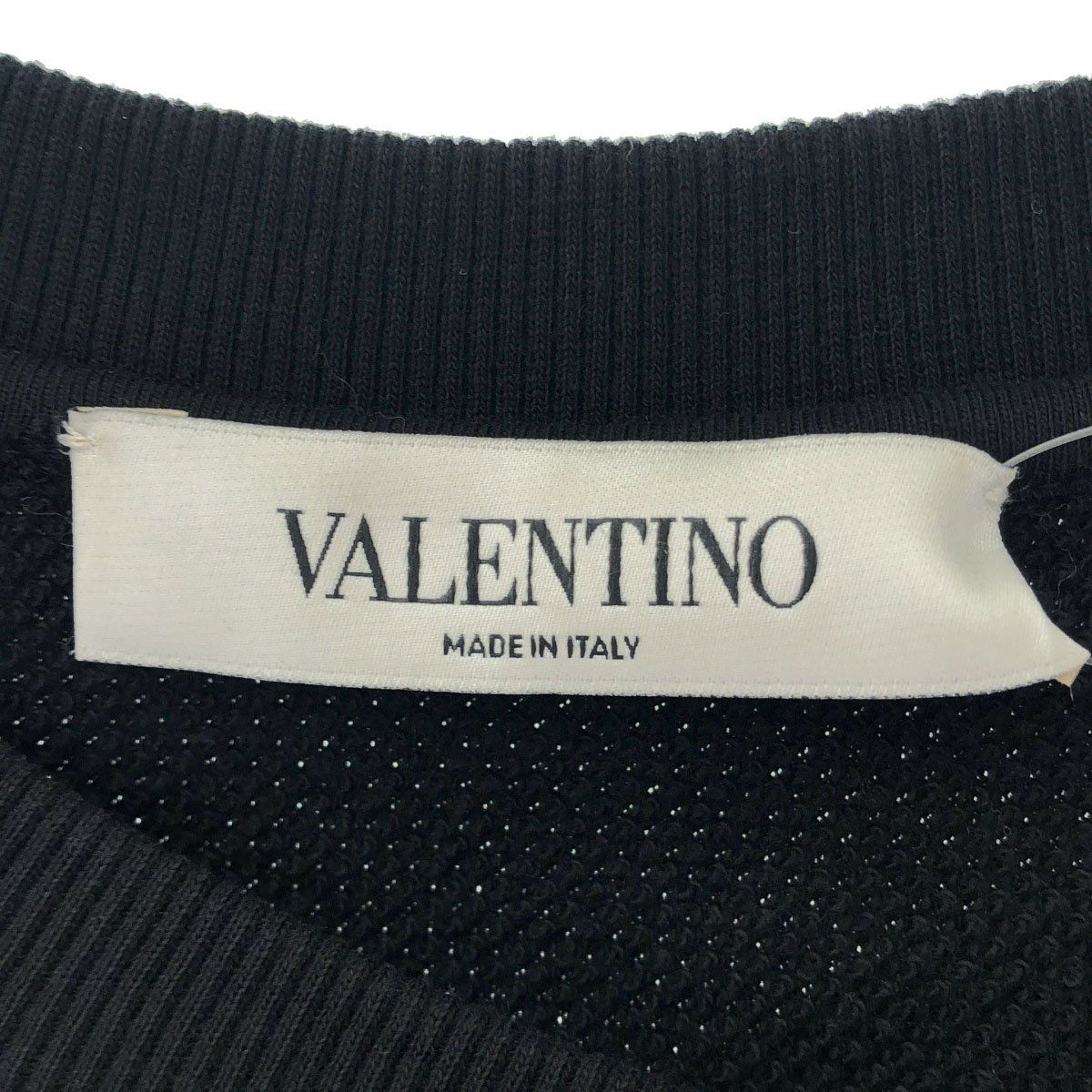 VALENTINO ヴァレンティノ フリルリボンスウェットプルオーバー 