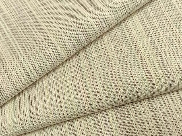平和屋着物●上質な紬　縞　正絹　逸品　AABI1745fy