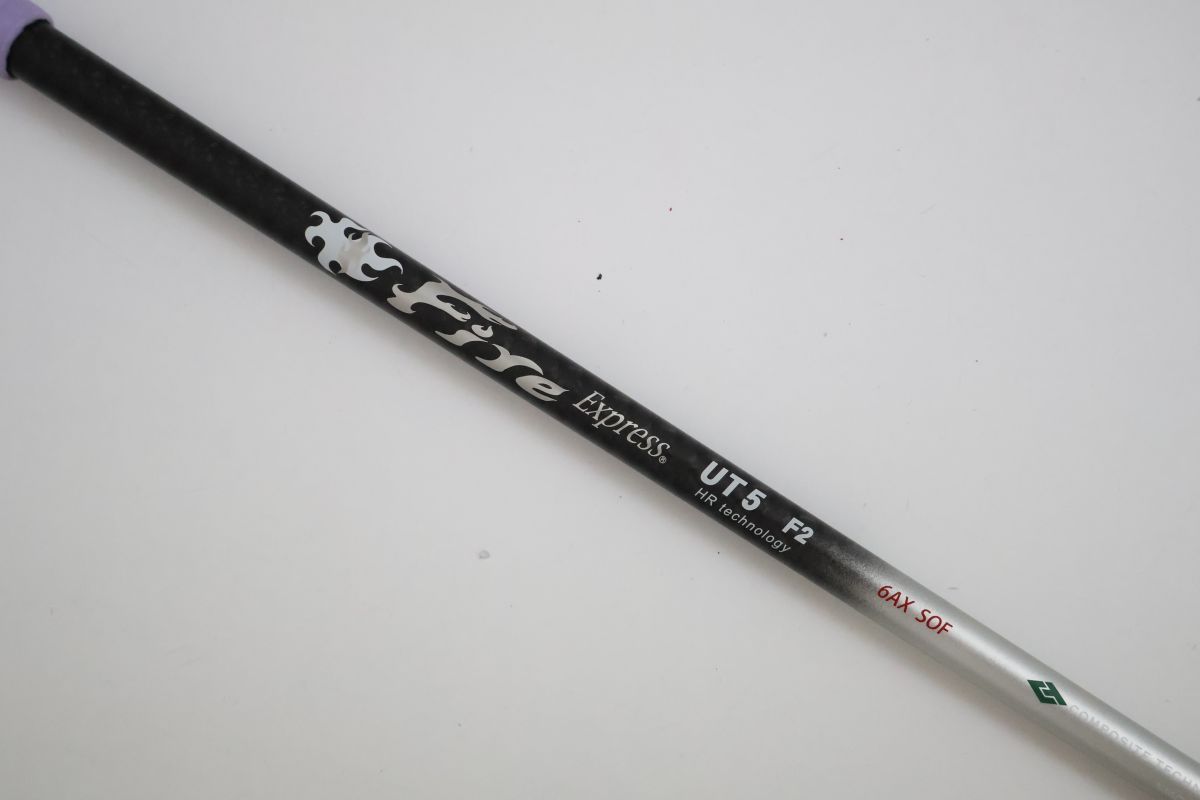 ●Fire Express☆ファイアーエクスプレス　UT　HR technology　5　F2　ユーティリティ用　シャフト（89788