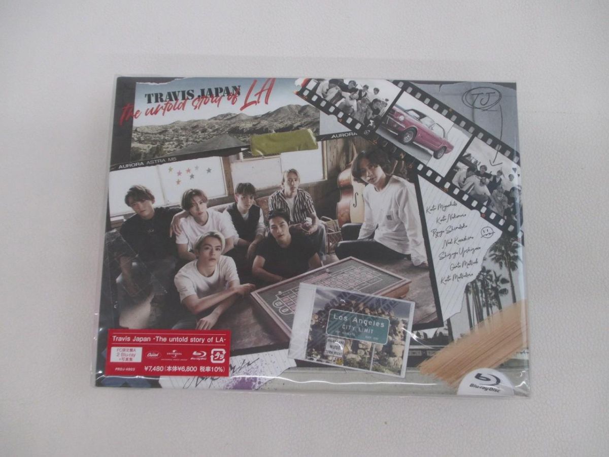 良品 Travis Japan Blu-ray The untold story of LA FC限定盤A