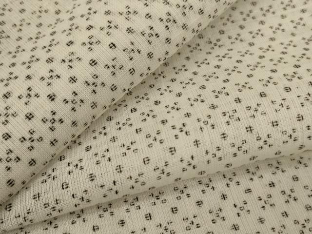 平和屋着物＊夏物 男性 上布 絣柄 麻 逸品 AABI6651jd-本数限定特価