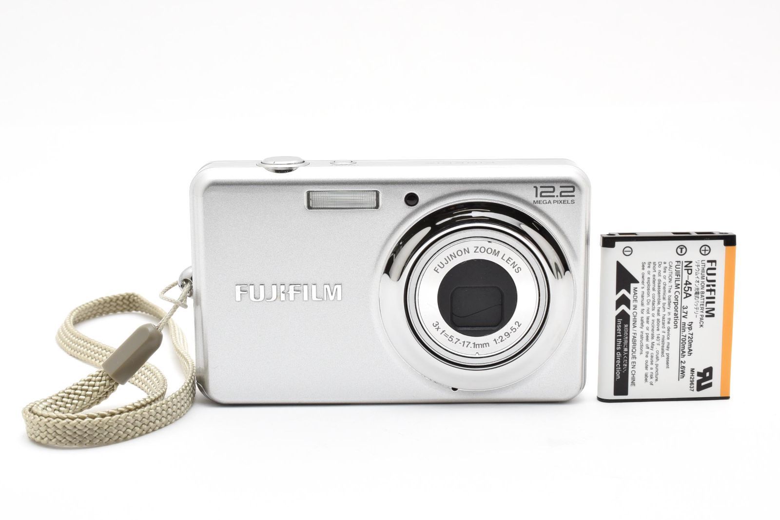 ★美品★富士フイルム FUJIFILM FINEPIX J30 シルバー★ W0584＃5132