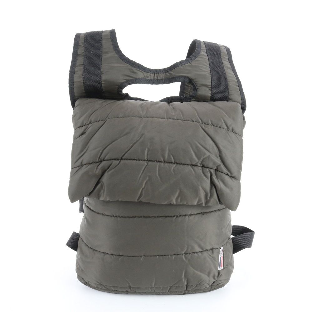 1円 美品 モンクレール ダウン リュックサック リュック バックパック ショルダー バッグ ビジネス A4 メンズ RBE DY33-9【中古】