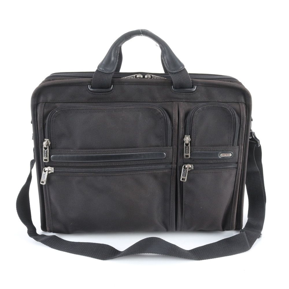 1円 TUMI トゥミ トレーサータグ付 26114D4 レザー 2WAY ビジネス バッグ 斜め掛け 書類鞄 ブリーフケース A4 メンズ RWE DV67-1【中古】