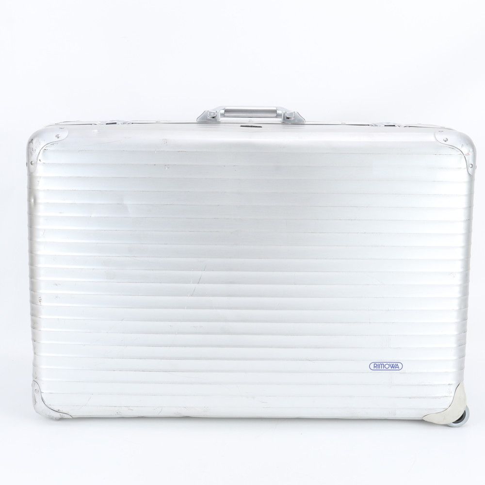 1円 美品 リモワ アルミニウム スーツケース キャリーケース バッグ 出張 旅行 トランク シルバー メンズ REM DX20-8【中古】