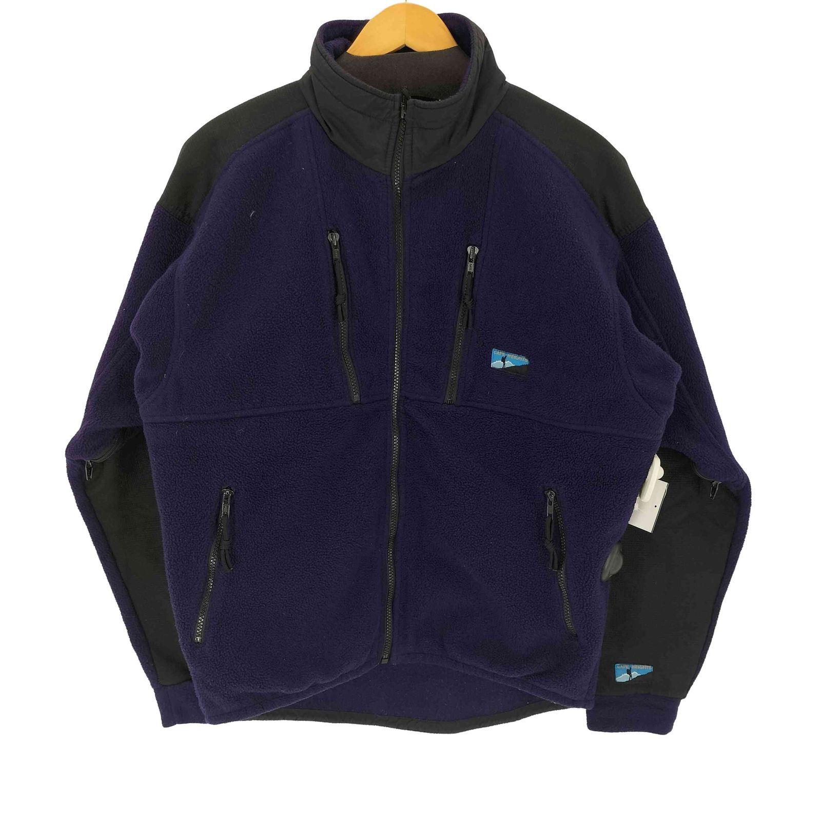 ケープハイツ cape HEIGHTS 90s USA製 切替フリースジャケット メンズ M