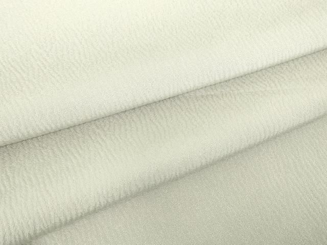 平和屋着物▽上質な色無地　単衣　白鼠色　阪急百貨扱い　正絹　逸品　DABE4676az