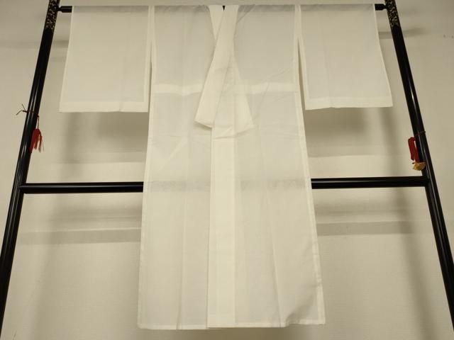 平和屋着物＊夏物　長襦袢　絽　生成り色　洗える着物　AABI6642jd