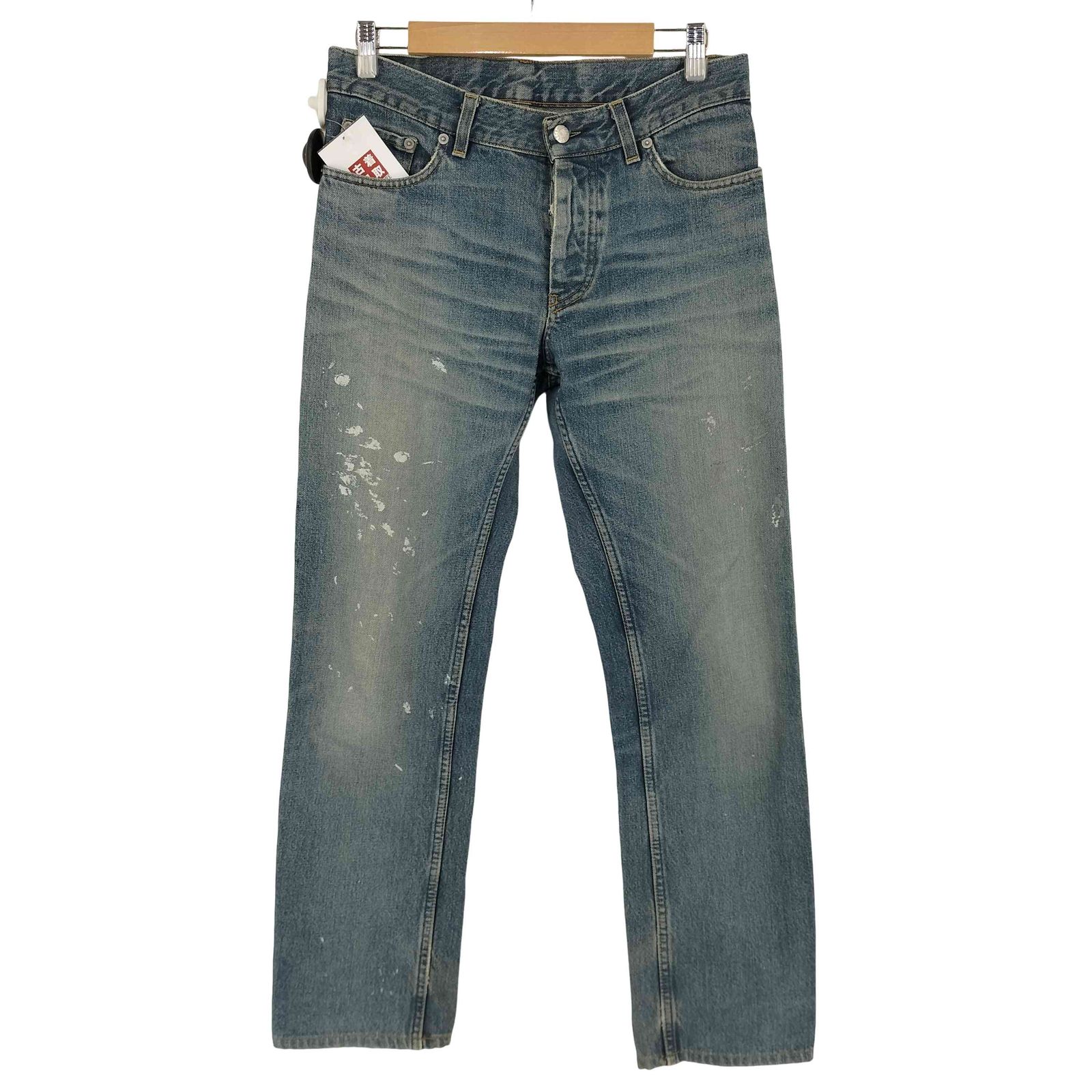 ヘルムートラング HELMUT LANG 90s 本人期 CLASSIC CUT PAINTED JEAN デニムパンツ メンズ 表記無