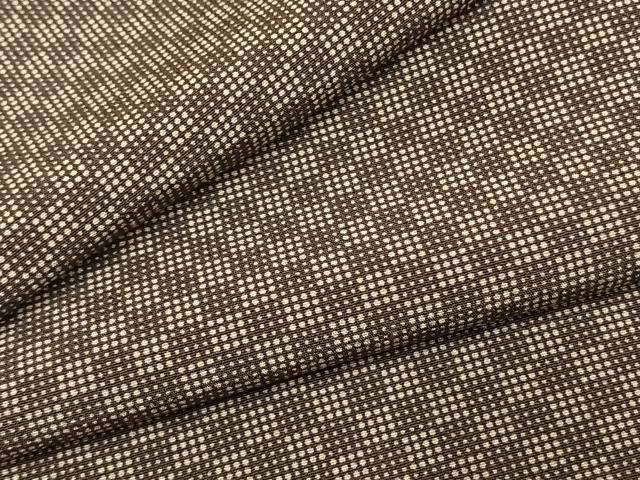 平和屋着物●江戸小紋　大小角通し　市松文様　正絹　逸品　AABI1385fy