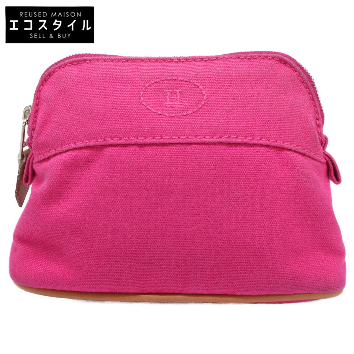 HERMES　エルメス　シルバー金具 Hロゴ ボリード　ミニミニ