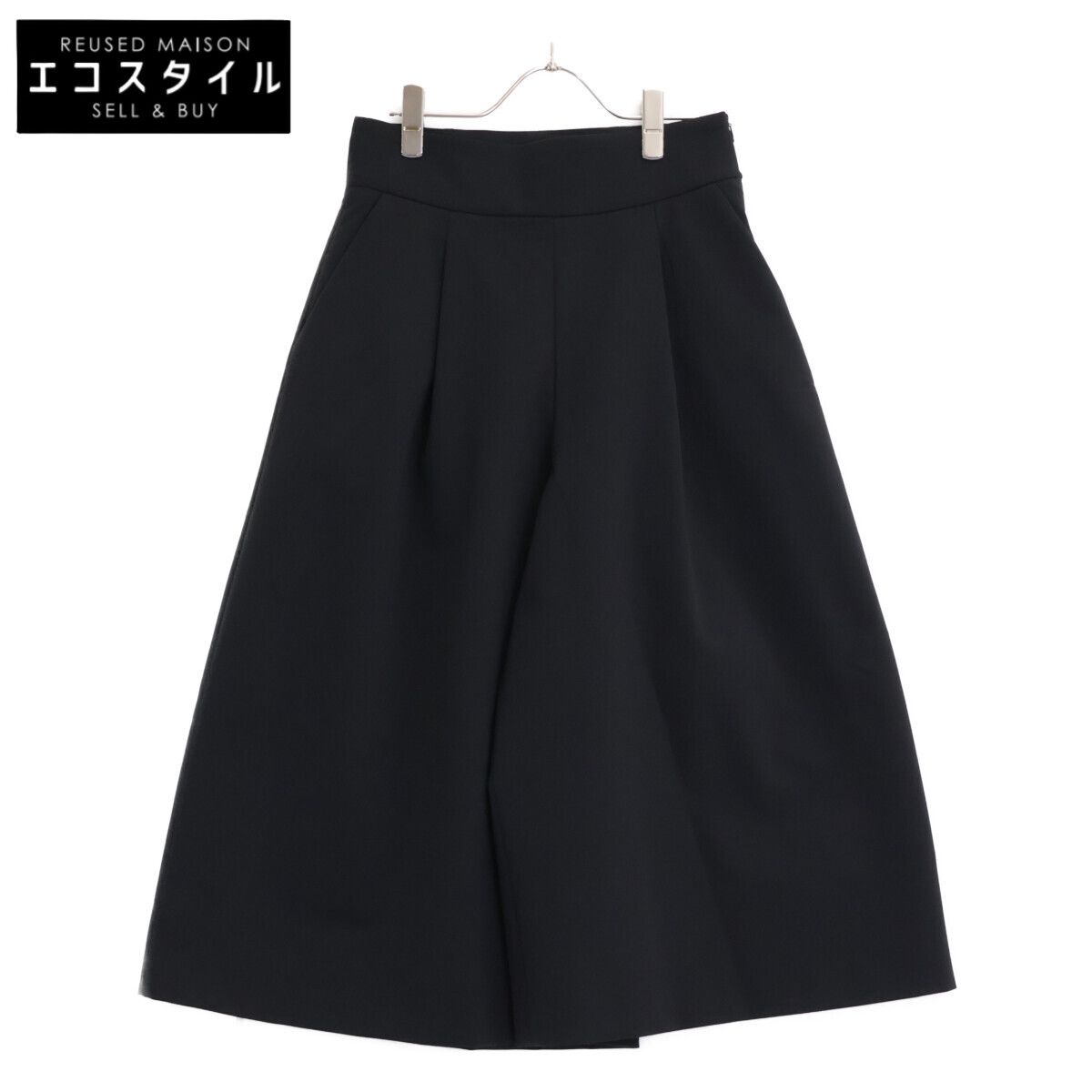 FORFORMO　フォルフォルモ　【美品】725314 サイドジップ ワイド クロップドパンツ　2