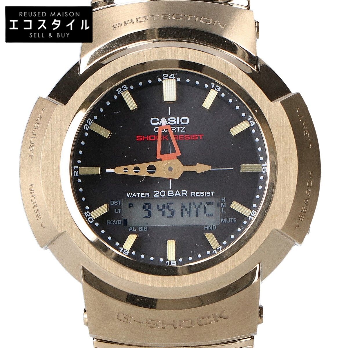 G-SHOCK ジーショック 【美品】AWM-500GD-9AJF FULL METAL AW-500 