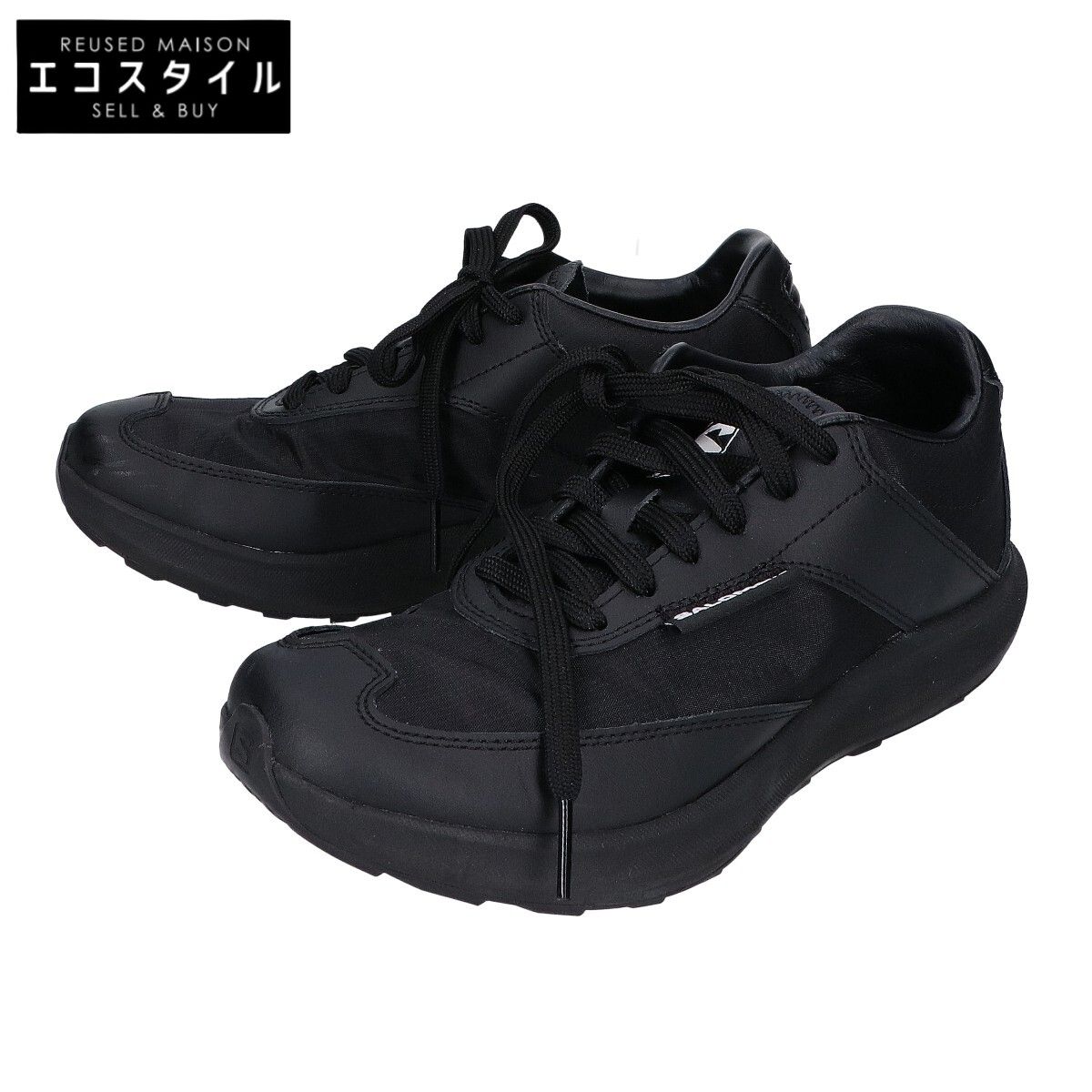 SALOMON　サロモン　x COMME des GARCONS コムデギャルソン 471624 SR90 FOR CDG ナイロン/レザー スニーカー　UK6