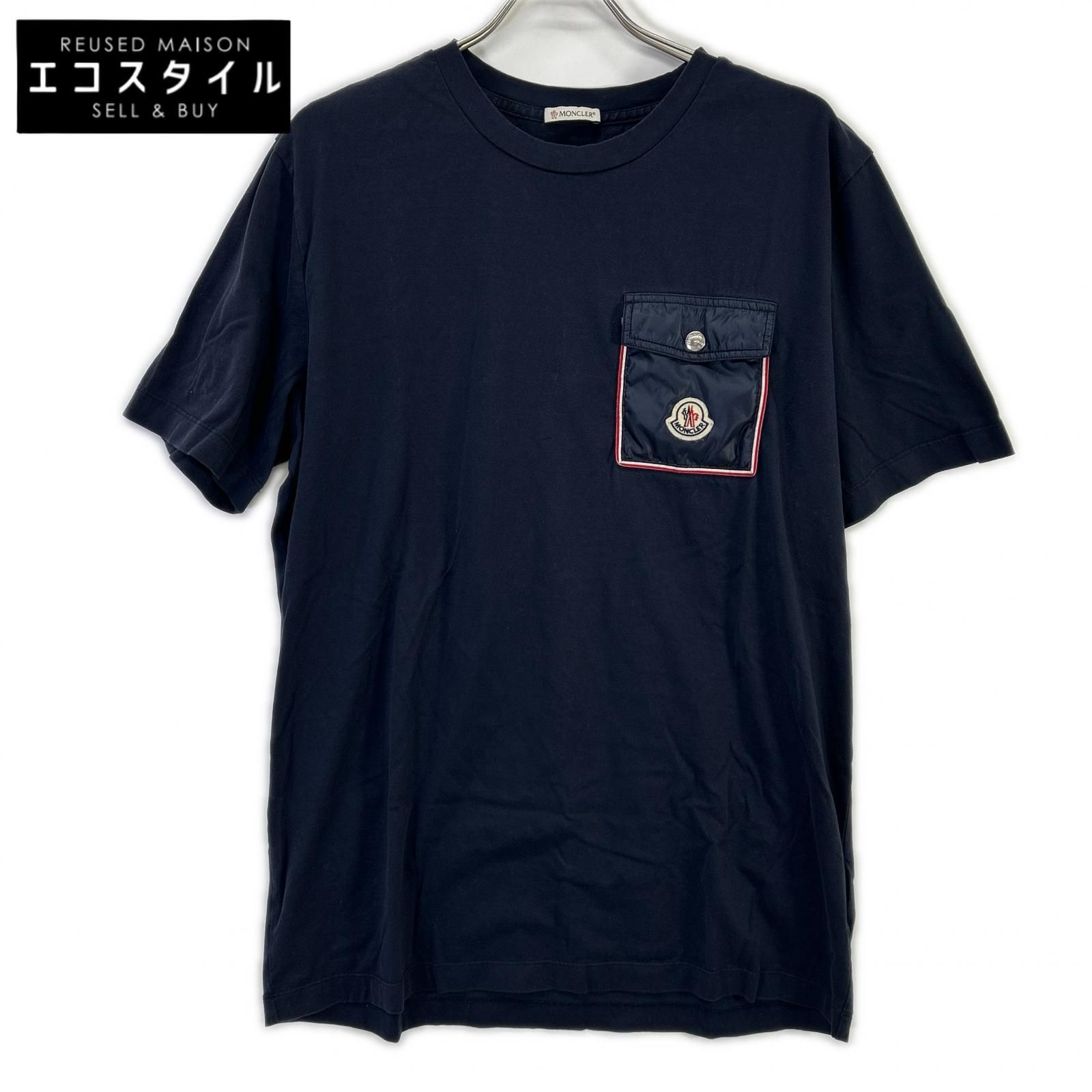 MONCLER　モンクレール　21年製 ネイビー S/S Tシャツ　L