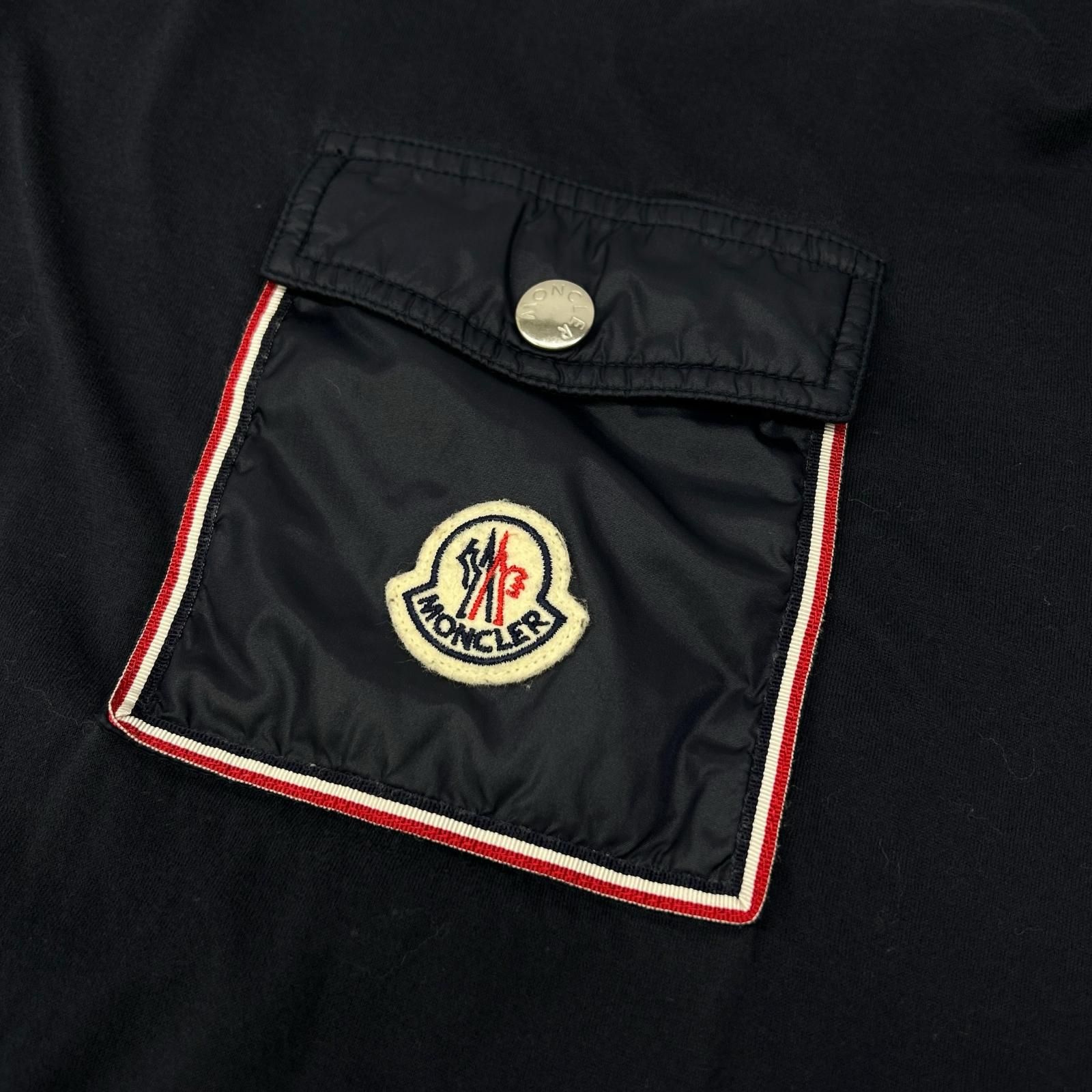 MONCLER モンクレール 21年製 ネイビー S/S Tシャツ L - メルカリ