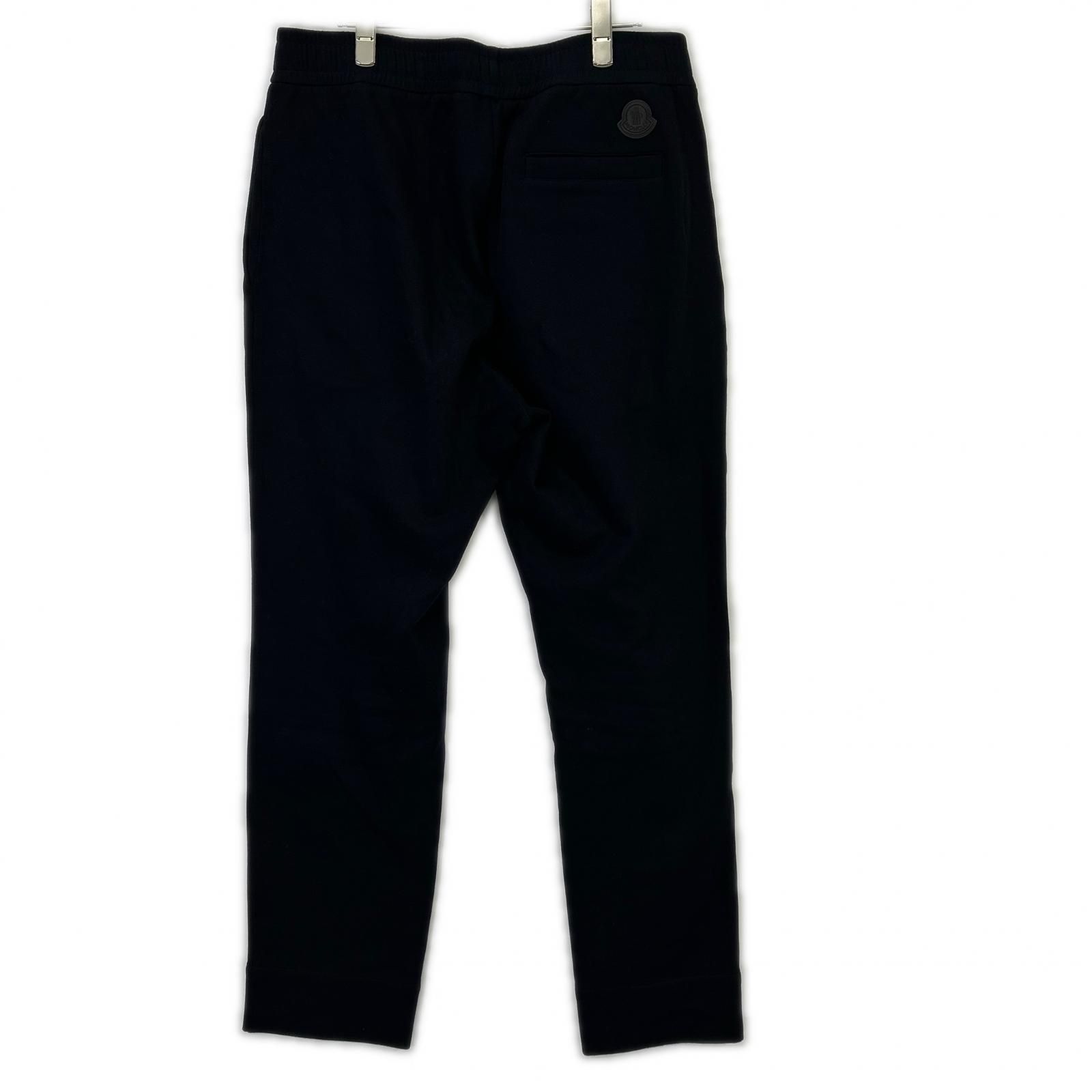 MONCLER モンクレール 25年 ネイビー PANTALONE LUNGO スウェット 