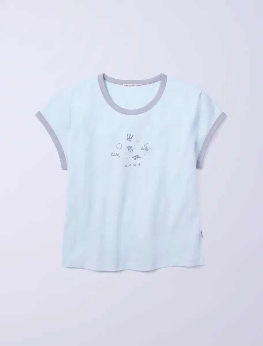 未開封 ジョングク Calvin Klein カルバン・クライン リンガー ベイビー 半袖 Tシャツ CKJK 18,092円