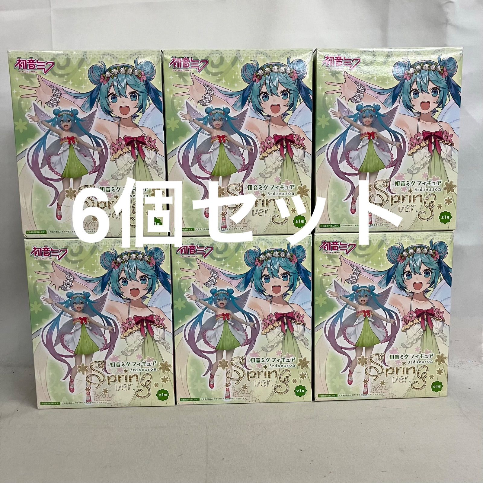 未開封 初音ミク 3rd season spring フィギュア 6個セット SF5F31 c107 